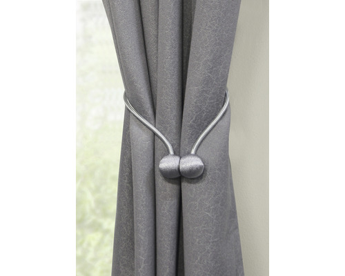 Rideau décoratif avec embrasse de rideau