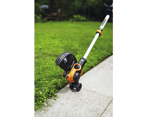 Rasentrimmer mit Rädern für den Gartengebrauch