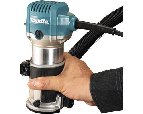 Makita Oberfräse im Gebrauch