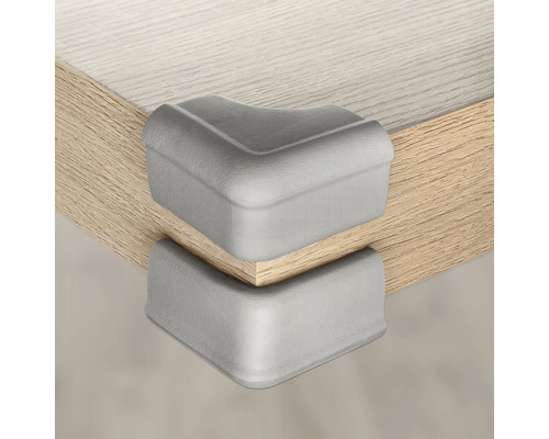 Zwei Eckenschützer an einer Tischkante