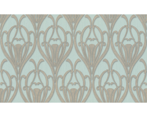 Papier peint ornemental à motif floral