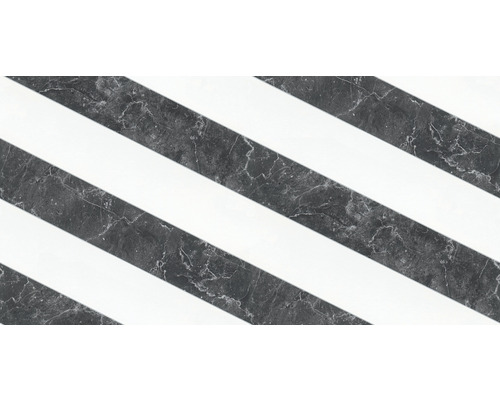 Carreau avec motif rayé et aspect marbré