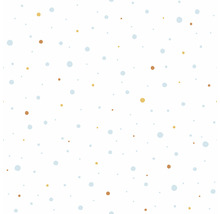 Vliestapete 38116-2 Little Love Punkte blau gelb