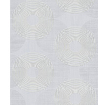 Vliestapete 37832-2 Attractive Kreise grau