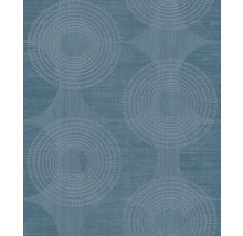 Vliestapete 37832-5 Attractive Kreise blau