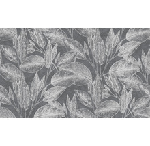 Vliestapete 37836-4 Attractive Blätter schwarz