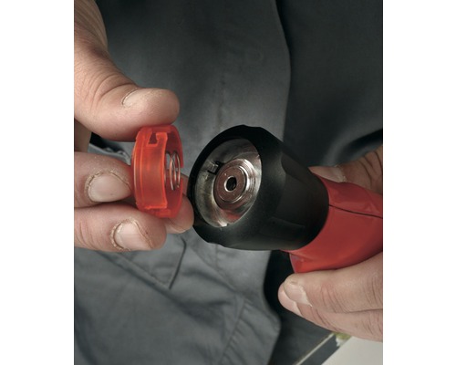 Buse d''un pistolet de pulvérisation avec embout