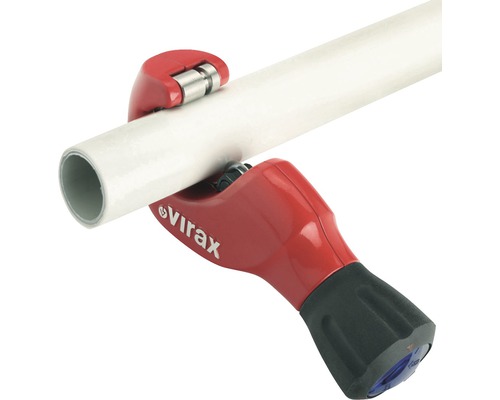 Coupe-tube avec un tube blanc