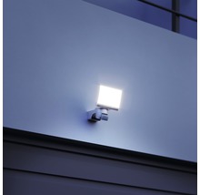 Steinel LED Sensor Strahler 13,7 W 1550 lm 3000 K warmweiß HxB 218x180 mm XLED Home 2 S weiß-thumb-6