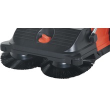Kehrmaschine mit rotierenden Bürsten