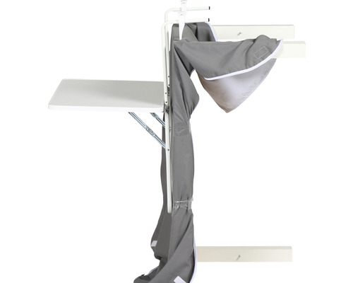 Wickeltischaufsatz mit Regal und Stofftasche