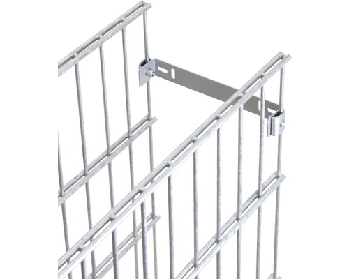 Gabionenverbinder zur Stabilisierung von Gabionenkörben