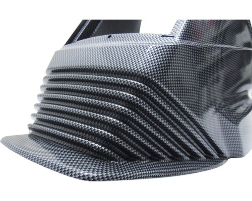 Garde-boue aspect carbone