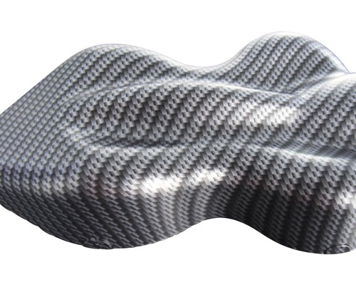 Dekorfolie in Karbonoptik