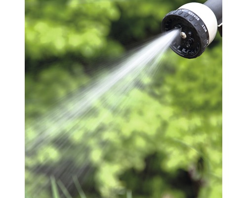Tête de pulvérisation de tuyau d''arrosage avec jet d''eau