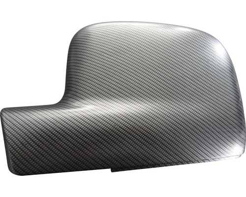 Cache pour rétroviseur extérieur en fibre de carbone