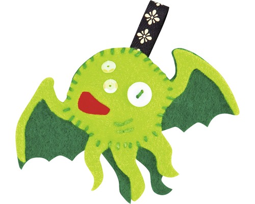 Filzanhänger Monster mit Aufhängung