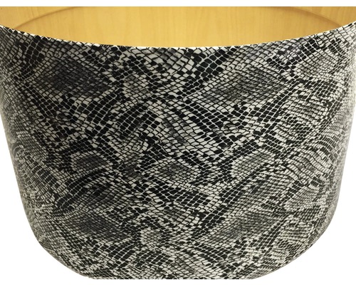 Pflanzgefäß mit Schlangenmuster