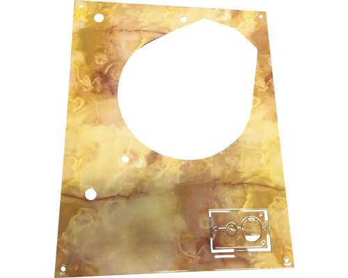 Duschpaneel Ersatzteil mit Aussparungen