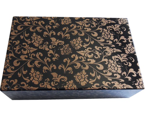 Dekorative Schmuckschatulle mit floralem Muster