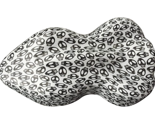 Coussin décoratif avec motif de crâne