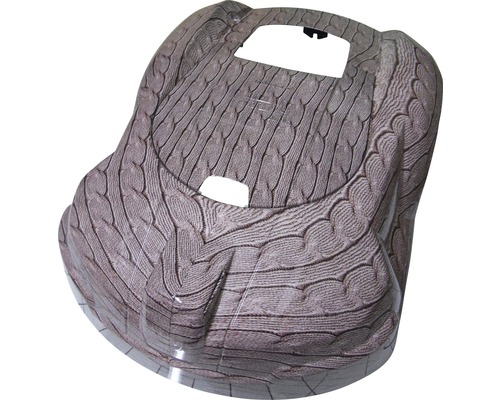 Abdeckung für Mähroboter im Strickmuster-Design