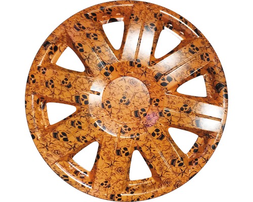 Enjoliveur avec motif de crâne