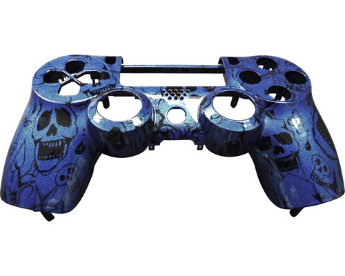 Boîtier pour manette de jeu avec motif de crâne