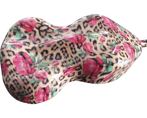 Film d''impression par transfert d''eau avec motif de roses et de léopard