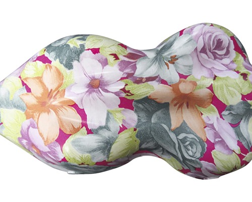 Coussin avec motif floral