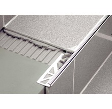 Profilé pour marches d'escalier Florentostep aluminium, longueur 250 cm-thumb-1