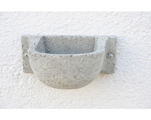 Fontaine murale en pierre pour le jardin