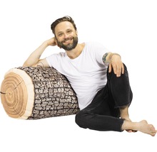 Pouf Sitting Point Dotcom Wood env. 200 litres bois 50x100 cm