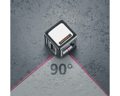 Laser à lignes Laserliner pour alignement à un angle de 90 degrés