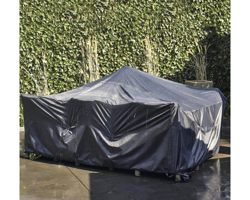 Mobilier de jardin avec housse de protection imperméable