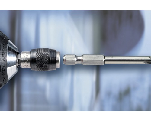 Akkuschrauber mit Bitaufnahme und Bit