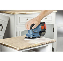 Akku-Schwingschleifer Bosch GSS 18V-10 inkl. 1 Schwingplatte & 1 Schleifplatte, ohne Akku