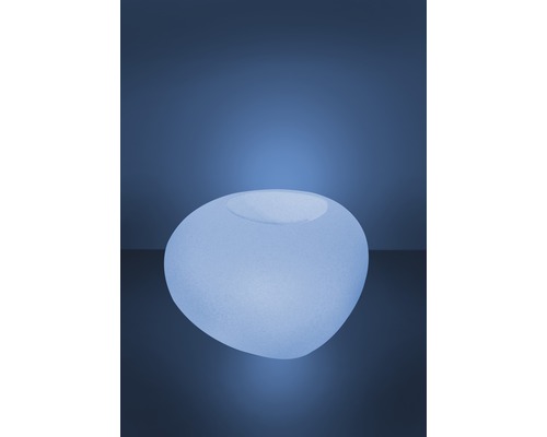 Dekorative, leuchtende Pflanzschale für den Innen- und Außenbereich