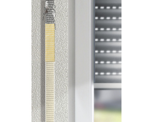 Rollladenband am Fenster