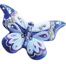 Figurine décorative de papillon avec des paillettes