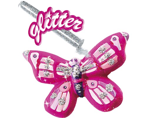 Papillon décoratif avec paillettes