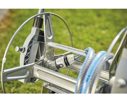 Gartenschlauch auf Schlauchwagen