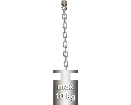 Kette mit maximaler Traglast von 10 Kilogramm