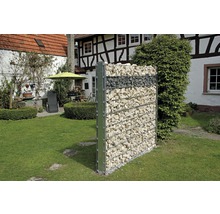 Poteau de gabions ALBERTS à sceller dans le béton 12 x 4 x 240 cm galvanisé à chaud-thumb-4