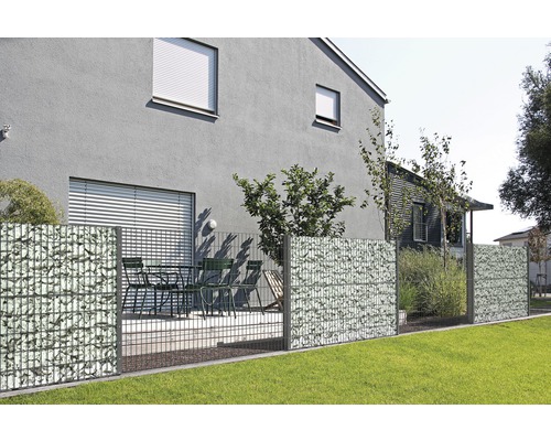 Kit d'extension pour gabion GAH Alberts Step² à visser 200x100 cm anthracite