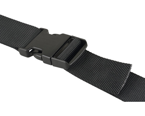 Schwarzer Gurt mit Schnalle