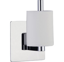 Stockeur de papier toilette REIKA Ovaro magnétique chromé sans plaque de montage-thumb-3