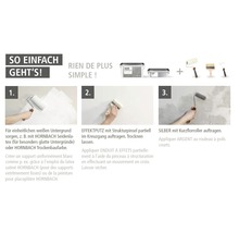 Anleitung zum Auftragen von Farbe mit Farbroller und Pinsel
