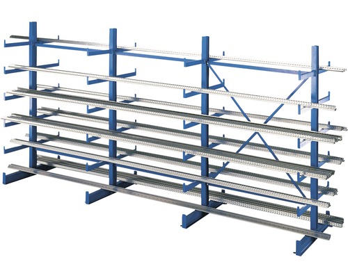 Kragarmregal zur Lagerung von Langgut