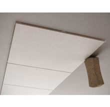 Dalle de plafond T80 aspect crépi finition au balai 50 x 50 x 0,6 cm 2 m² par paquet-thumb-6
